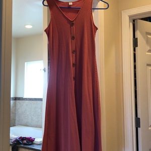 Old navy midi button dress